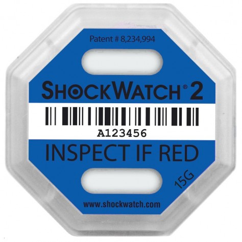 Stoßindikator ShockWatch® 2 - 15 G