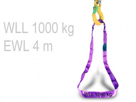 Rundschlinge - 4 m (WLL 1000 kg)