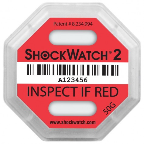 Stoßindikator ShockWatch® 2 - 50 G