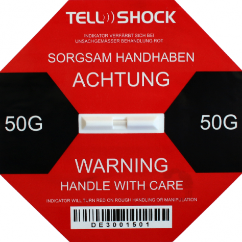 Stoßindikator Tell-Shock 50 G
